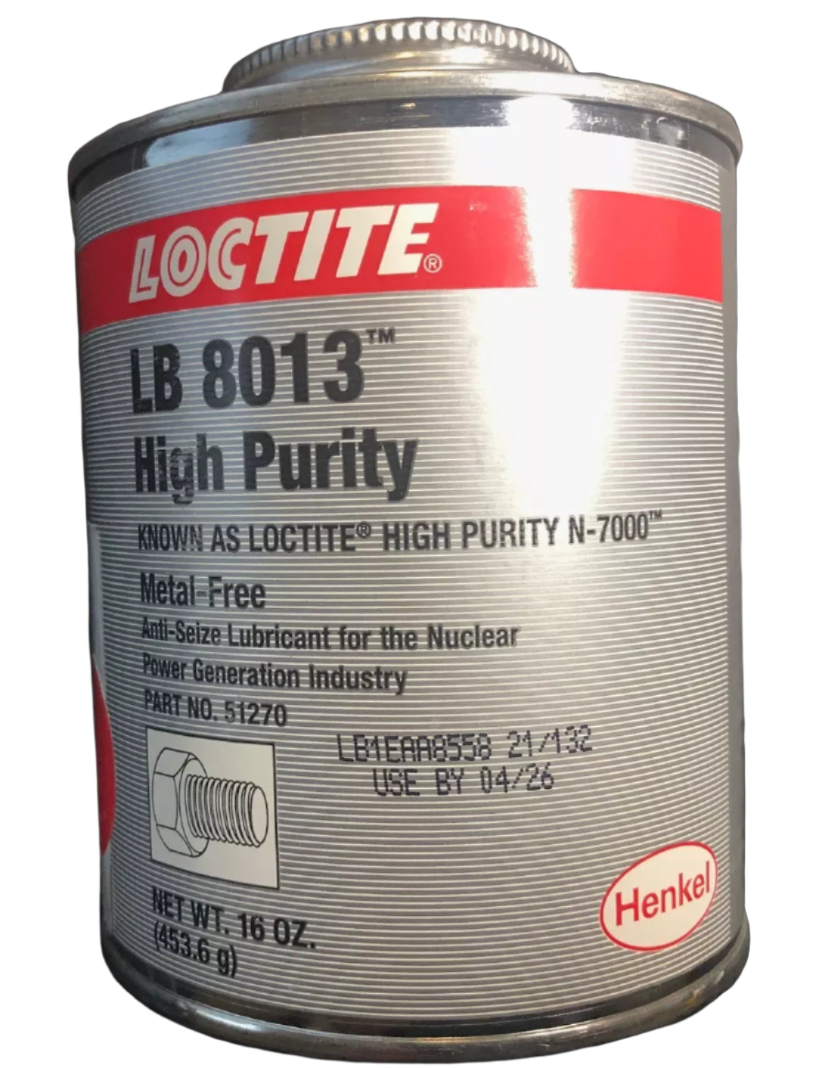 Loctite LB 8013 (N-7000) Heavy Duty Anti-Seize for Nuclear Power #234288