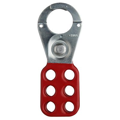 Lockout Hasp - 6 hole - 1 1/2 hole - 12 to a box