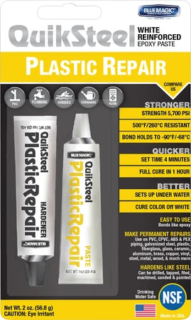 QuikSteel Plastic Repair