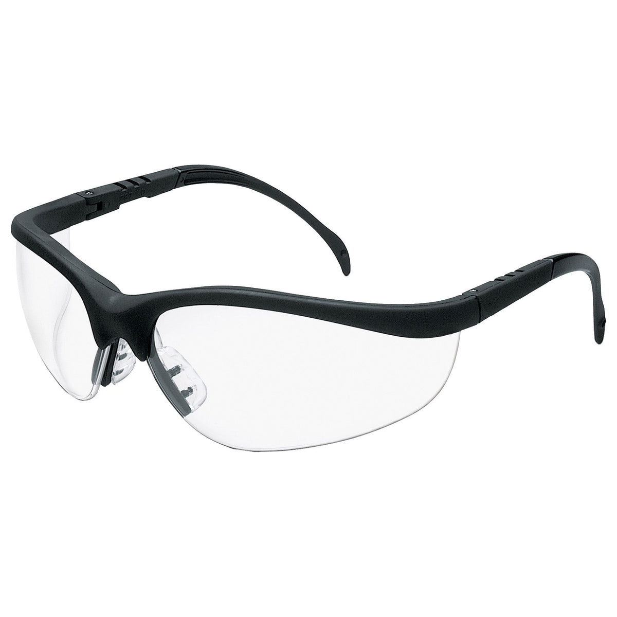 Safety Glasses - Clear - Black Frame- KD110AF