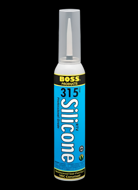 Silicone 315 Clear RTV Instant Gasket 8 oz.