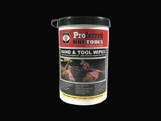 Proferred Shop/Tool Wipes